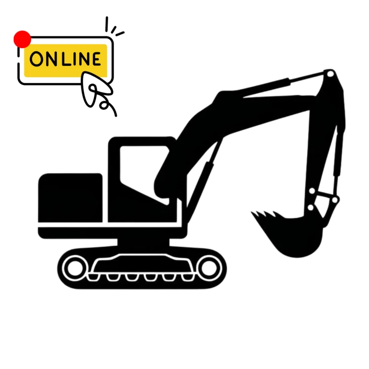 Operator koparki jednonaczyniowej kl. III (do 25 ton) – forma online + praktyka